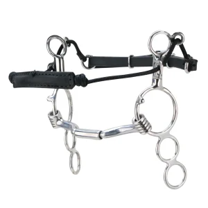 Myler® 3-Ring Combination Bit Mullen Barrel Low Port MB 36