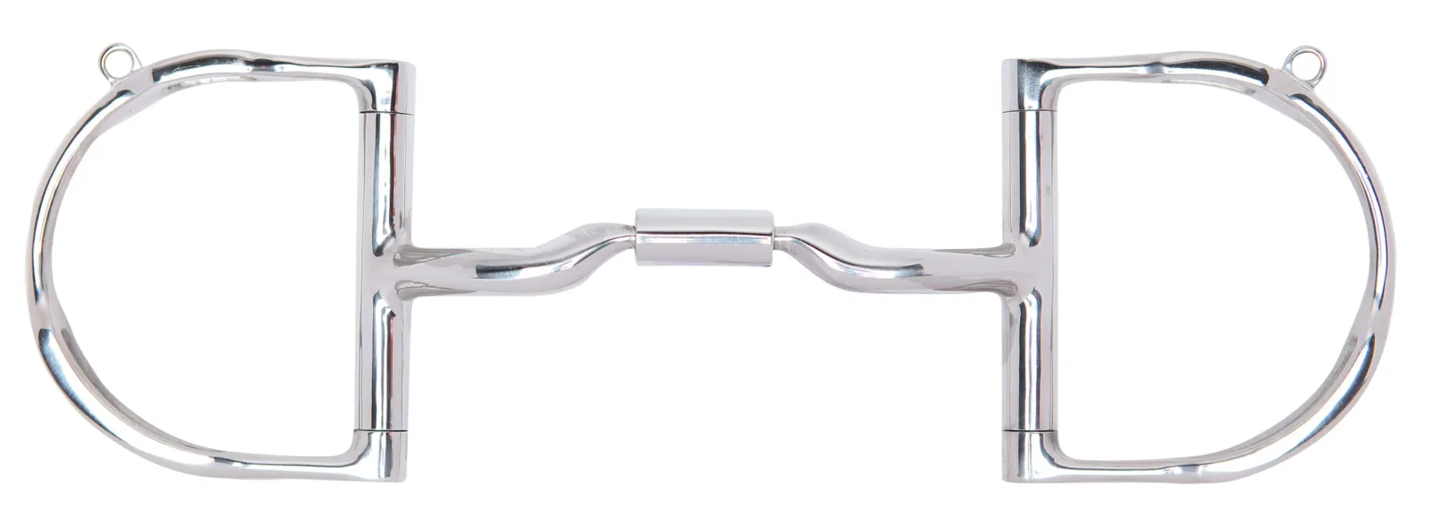 Myler® Low Port Comfort Snaffle Dee MB 04 Bit with Hooks