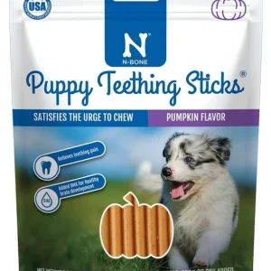 N-Bone Puppy Teething Sticks Pumpkin Flavor