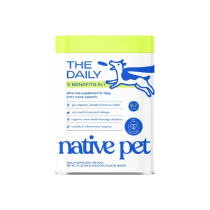 Native Pet The Daily Powder 11-in-1 Supplement for Dogs, 7 oz