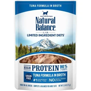 Natural Balance LargeI.D. High Protein Wet Cat Food - Tuna, 2.5 oz, 24 ct