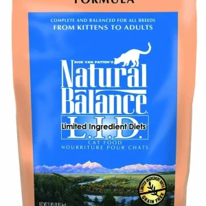 Natural Balance LargeI.D. Limited Ingredient Grain-Free Dry Cat Food - Green Pea & Salmon, 2 lb
