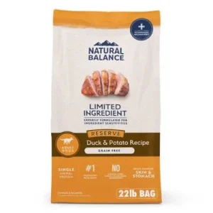 Natural Balance Limited Ingredient Grain Free Duck and Potato Recipe Dry Dog Food