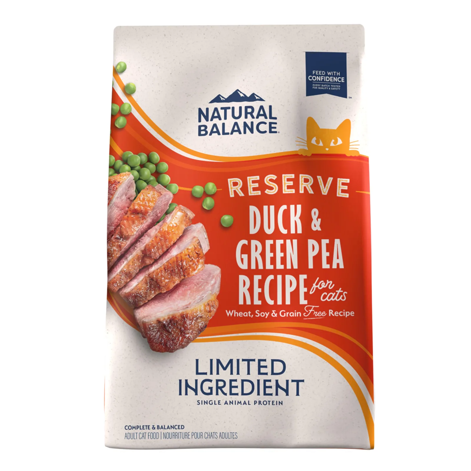 Natural Balance® Limited Ingredient Reserve Grain Free Duck & Green Pea Recipe Cat Dry