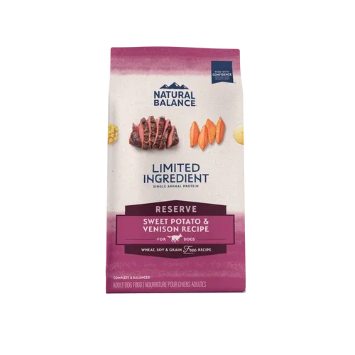 Natural Balance Pet Foods L.I.D. Adult Dry Dog Food Sweet Potato & Venison 22lb - Image 2