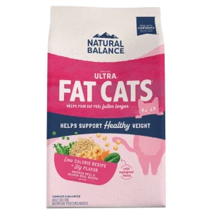 Natural Balance Pet Foods Original Ultra Fat Cats Dry Cat Food Chicken Meal & Salmon Meal 6 lb