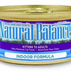 Natural Balance Pet Foods Original Ultra Indoor Canned Cat Food Chicken 5.5 oz