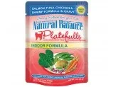 Natural Balance Pet Foods Original Ultra Platefulls Morsels in Gravy Wet Cat Food Pouch Salmon, Tuna, Chicken & Shrimp 3 oz - Image 2