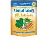 Natural Balance Pet Foods Original Ultra Platefulls Morsels in Gravy Wet Cat Food Pouch Turkey, Chicken, & Duck 3 oz - Image 2