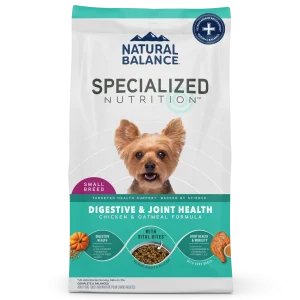 Natural Balance Pet Foods Specialized Small Breed Digestive & Joint Dry Dog Food Chicken & Oatmeal 3.5 lb