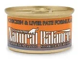 Natural Balance Ultra Premium Wet Cat Food - Chicken & Liver Pate, 3 oz each, Case of 24 - Image 2