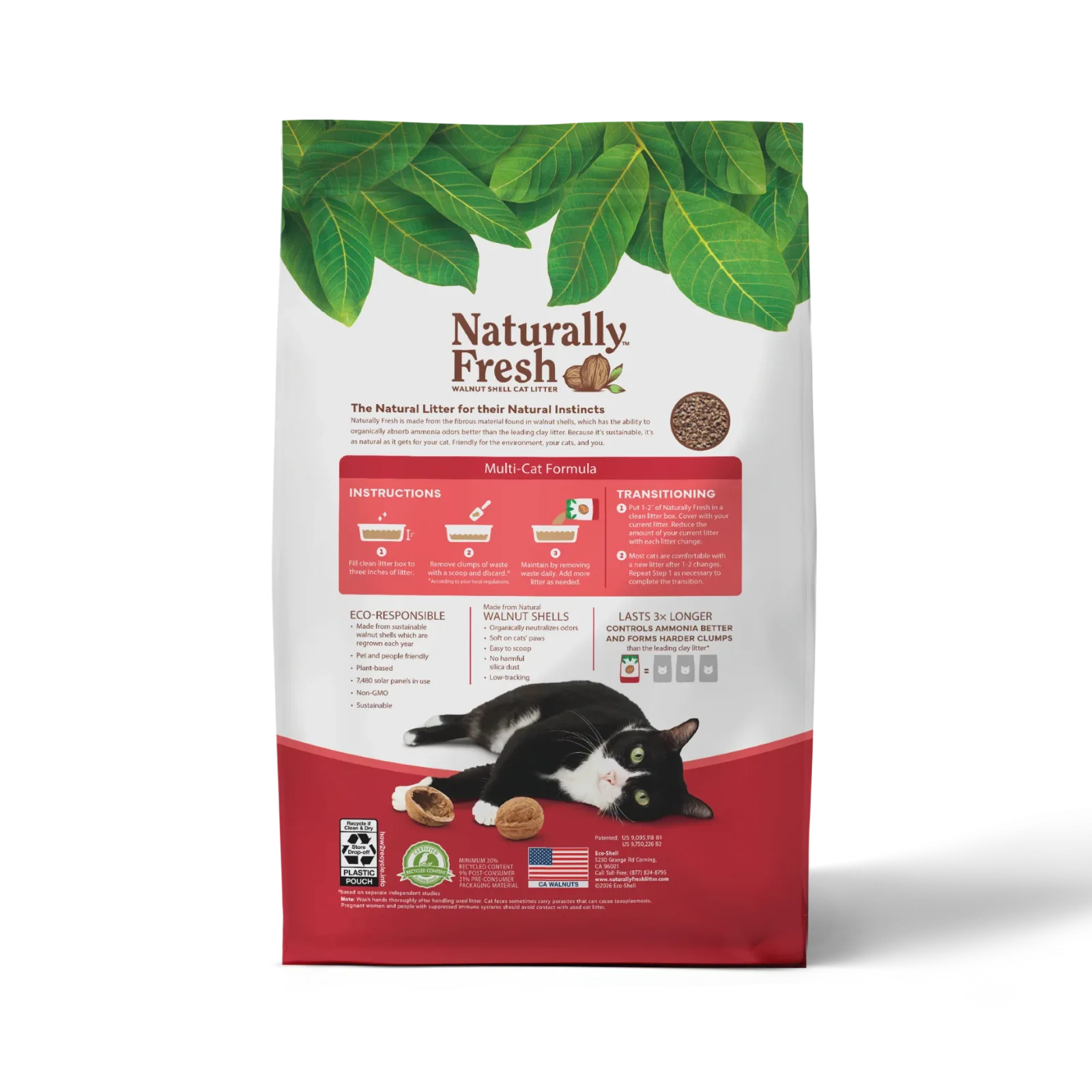 Naturally Fresh Multi-Cat Clumping Litter 14 lb. - Image 2