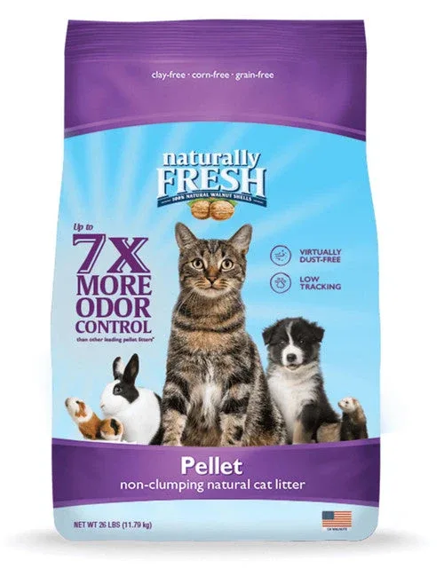 Naturally Fresh Pellet Litter for Cats & Small Animals 26 lb - Image 2