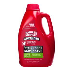 Nature's Miracle Advanced Dog Stain & Odor Remover Pour 128 oz