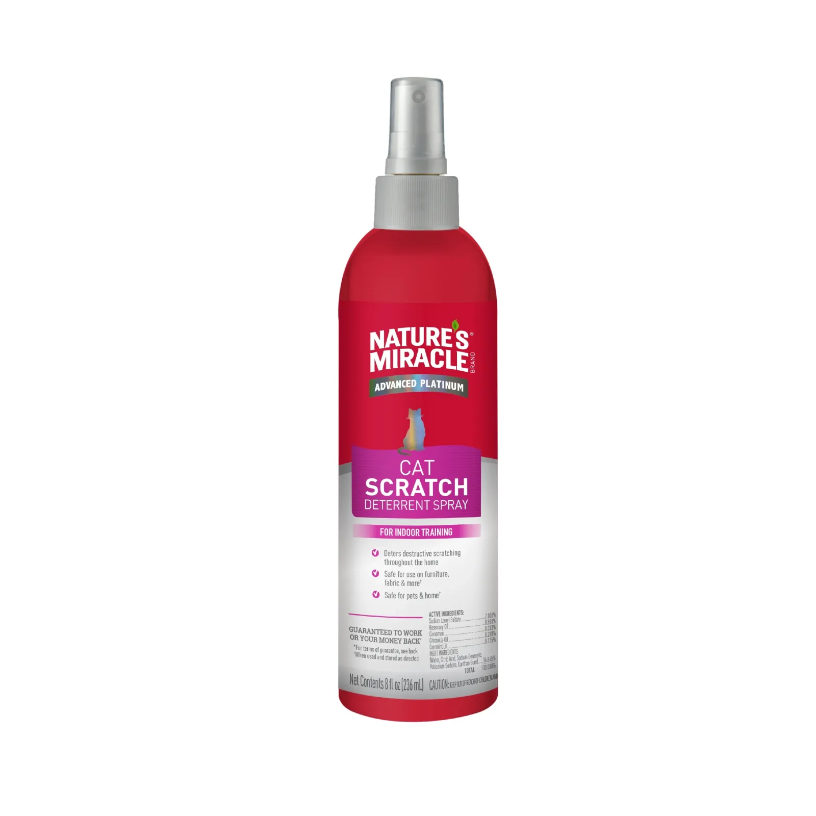 Nature's Miracle Cat Scratch Deterrent Spray 8 oz
