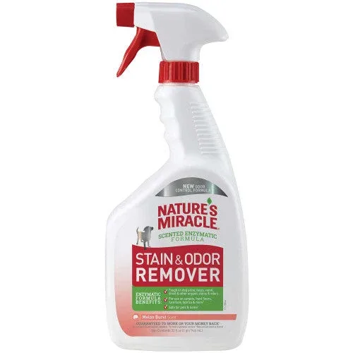 Nature's Miracle Dog Stain & Odor Remover Melon Burst 32 fl. oz - Image 2
