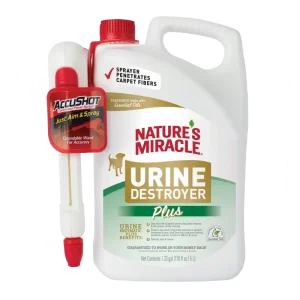 Nature's Miracle Dog Urine Destroyer Plus AccuShot 170oz
