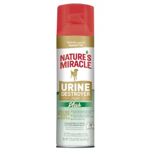 Nature's Miracle Dog Urine Destroyer Plus Foam Aerosol 17.5 oz