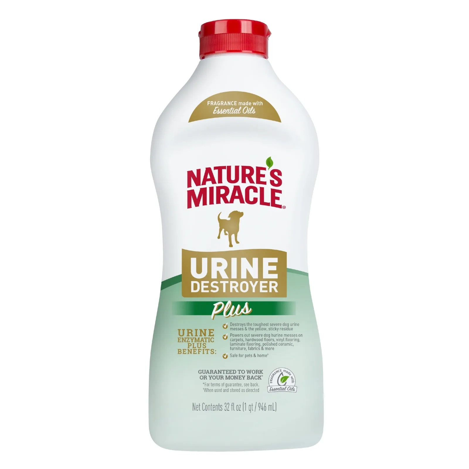Nature's Miracle Dog Urine Destroyer Plus Squeeze 32 oz