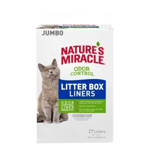 Nature's Miracle Litter Pan Liners Grey 27 ct, Jumbo