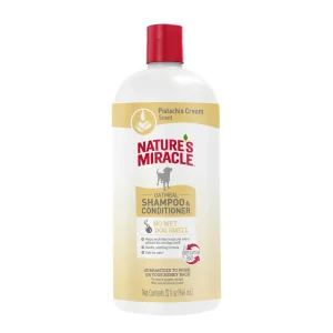Nature's Miracle Oatmeal Shampoo & Conditioner Pistachio Cream 32 oz