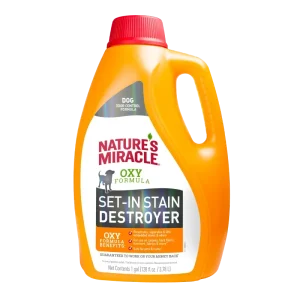 Nature's Miracle Orange Oxy Dog Pour 128oz