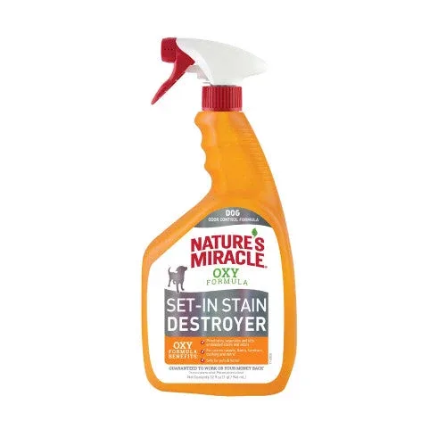 Nature's Miracle Oxy Formula Set-In Dog Stain Destroyer 32 fl. oz - Image 2