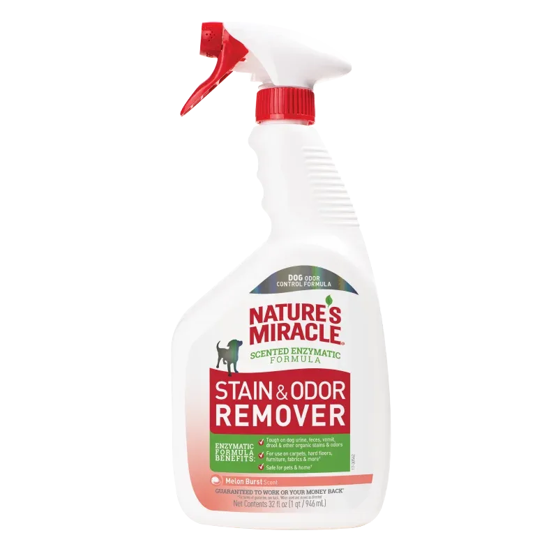 Nature's Miracle Stain & Odor Remover Melon Burst Spray 32oz