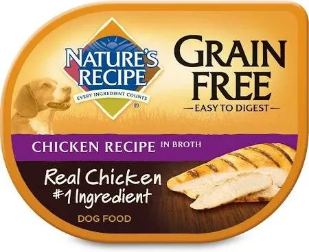 Nature's Recipe Grain Free Chicken Broth Dog 12/2.75Z {L-1}799782