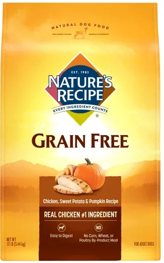 Nature's Recipe Grain Free Chicken Dog 24 lb. {L-1}799887