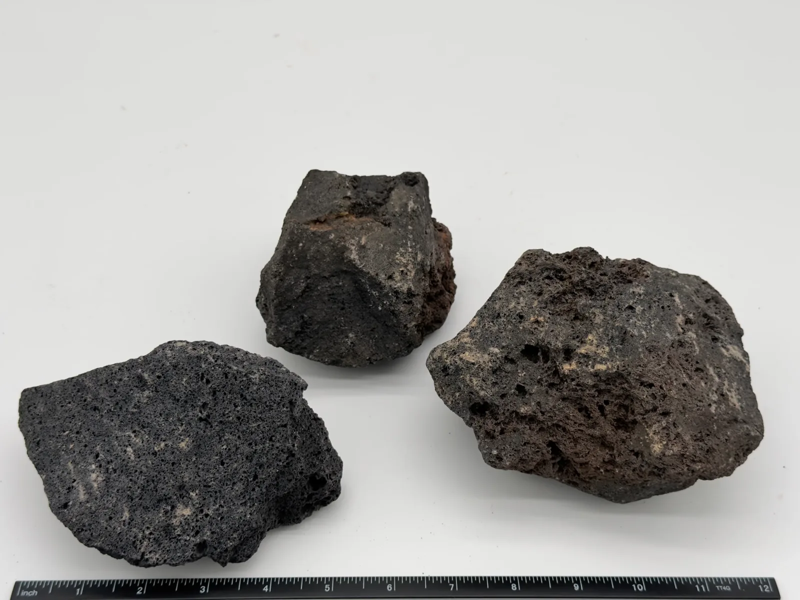 NATURE'S ROCKS BLACK LAVA ROCK, 3-7", 5 LB - Image 2