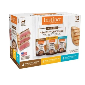 Nature's Variety Healthy Cravings Grain Free Variety Pack Cat recipe 2-12/3oz {L-1}699986