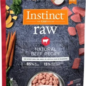 Nature's Variety Instinct 85/15 Raw All Natural Beef Recipe for Dogs Bites 6lb SD-5 {L-1 R }699897