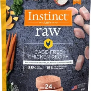 Nature's Variety Instinct 85/15 Raw Cage Free Chicken Recipe for Dogs Patties 6lb SD-5 {L-1}699905