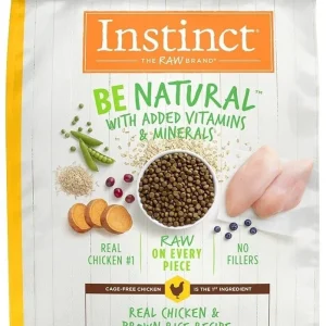 Nature's Variety Instinct Be Natural Real Chicken & Brown Rice Recipe Dog 25lb {L-1} 699889