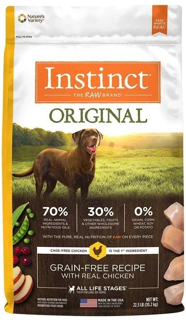 Nature's Variety Instinct Chicken Meal Dog 22.5lb {L-1}699587 - Image 2