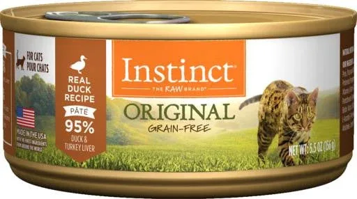 Nature's Variety Instinct Duck Formula Feline 12/ 5.5 Oz {L-1} 699503
