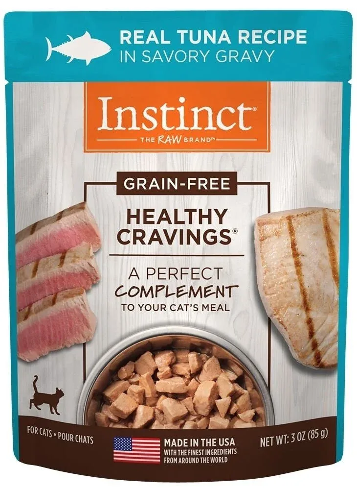 Nature's Variety Instinct Healthy Cravings Pouches Cat Tuna 24/3 Oz {L+1} 699832