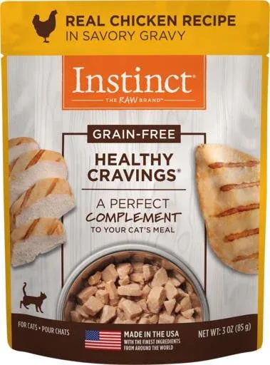 Nature's Variety Instinct Healthy Cravings Tender Chicken Recipe Cat 24/3 oz. {L-1} 699622 - Image 2