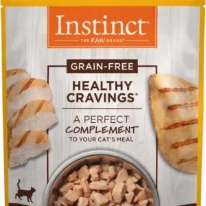 Nature's Variety Instinct Healthy Cravings Tender Chicken Recipe Cat 24/3 oz. {L-1} 699622