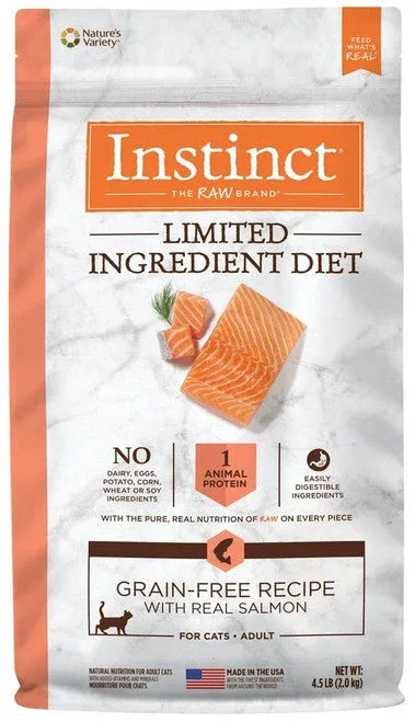 Nature's Variety Instinct Limited Ingredient Diet Grain-Free Salmon Cat 4.5/ 4 lb C=4 {L-1}699971 - Image 2