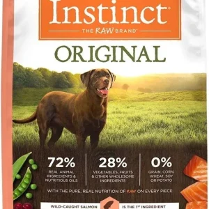 Nature's Variety Instinct Original Grain Free Recipe With Real Salmon Natural Dry Dog Food-20-lb-{L-1}