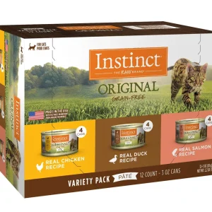 Nature's Variety Instinct Original Grain-Free Recipes Variety Pack Cat 3oz 12ct {L+1}699979