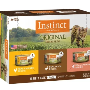 Nature's Variety Instinct Original Grain Free Variety Pack Cat 5.5oz 12CT {L+1}699980