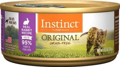 Nature's Variety Instinct Original Rabbit Cat 12/5.5z {L-1} 699881 - Image 2