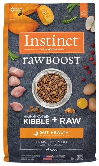 Nature's Variety Instinct Raw Boost Grain-Free Real Chicken for Gut Health 18lb {L-1}699976 - Image 2