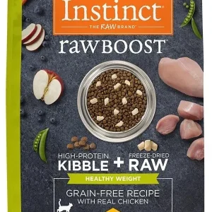 Nature's Variety Instinct Raw Boost Healthy Weight Adult Grain Free Recipe With Real Chicken Natural Dry Cat Food-10-lb-{L-1}