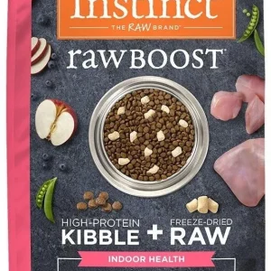 Nature's Variety Instinct Raw Boost Indoor Health Grain Free Recipe With Real Rabbit Natural Dry Cat Food-4.5-lb-{L+1}