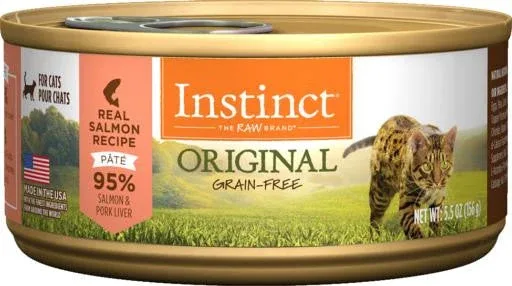 Nature's Variety Instinct Salmon Formula Feline 12/5.5 Oz {L-1} 699036