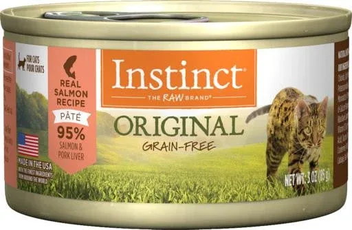 Nature's Variety Instinct Salmon Formula Feline 24/3 Oz {L-1} 699035